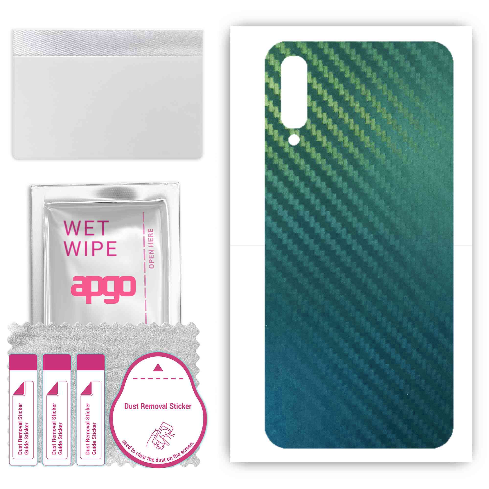 apgo Protective Skin Sticker for the back compatible with Samsung Galaxy A70, Wrap Film, Foil, Vinyl - Pattern Carbon Chameleon CAKA1
apgo Protective Skin Sticker for the back compatible with Samsung Galaxy A70, Wrap Film, Foil, Vinyl - Pattern Carbon Chameleon CAKA1