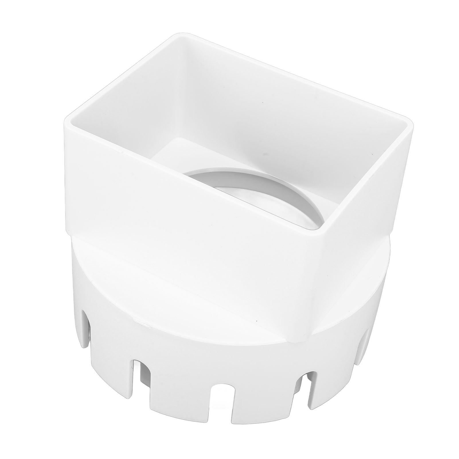 Rain Gutter Downspout Adapter 3x4 Inch PVC Square Rain Gutter to Drain Pipe Adapter for Outdoor білий
Rain Gutter Downspout Adapter 3x4 Inch PVC Square Rain Gutter to Drain Pipe Adapter for Outdoor білий