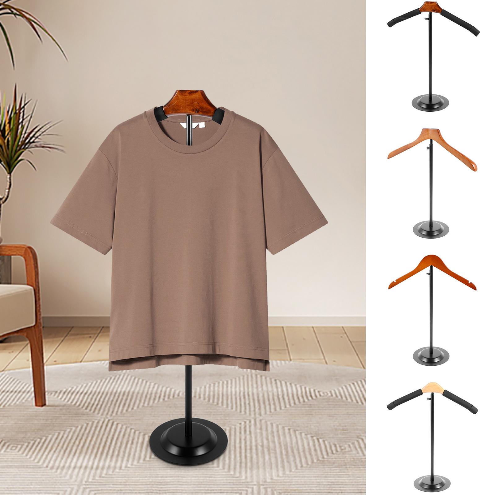 T Shirt Display Stand Metal T Shape Display Holder Adjustable Height Clothes Display Holder Outfits Hangers Suitable for Home
T Shirt Display Stand Metal T Shape Display Holder Adjustable Height Clothes Display Holder Outfits Hangers Suitable for Home