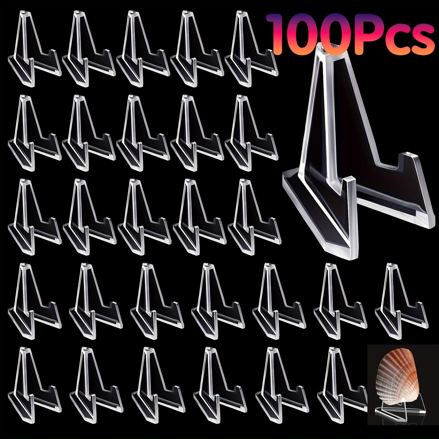 Набор из 100 шт. Прозрачные акриловые подставки, подходящие для монет, карт, открыток, фотографий, часов, медалей - Подставки для демонстрации коллекционных предметов
Набор из 100 шт. Прозрачные акриловые подставки, подходящие для монет, карт, открыток, фотографий, часов, медалей - Подставки для демонстрации коллекционных предметов