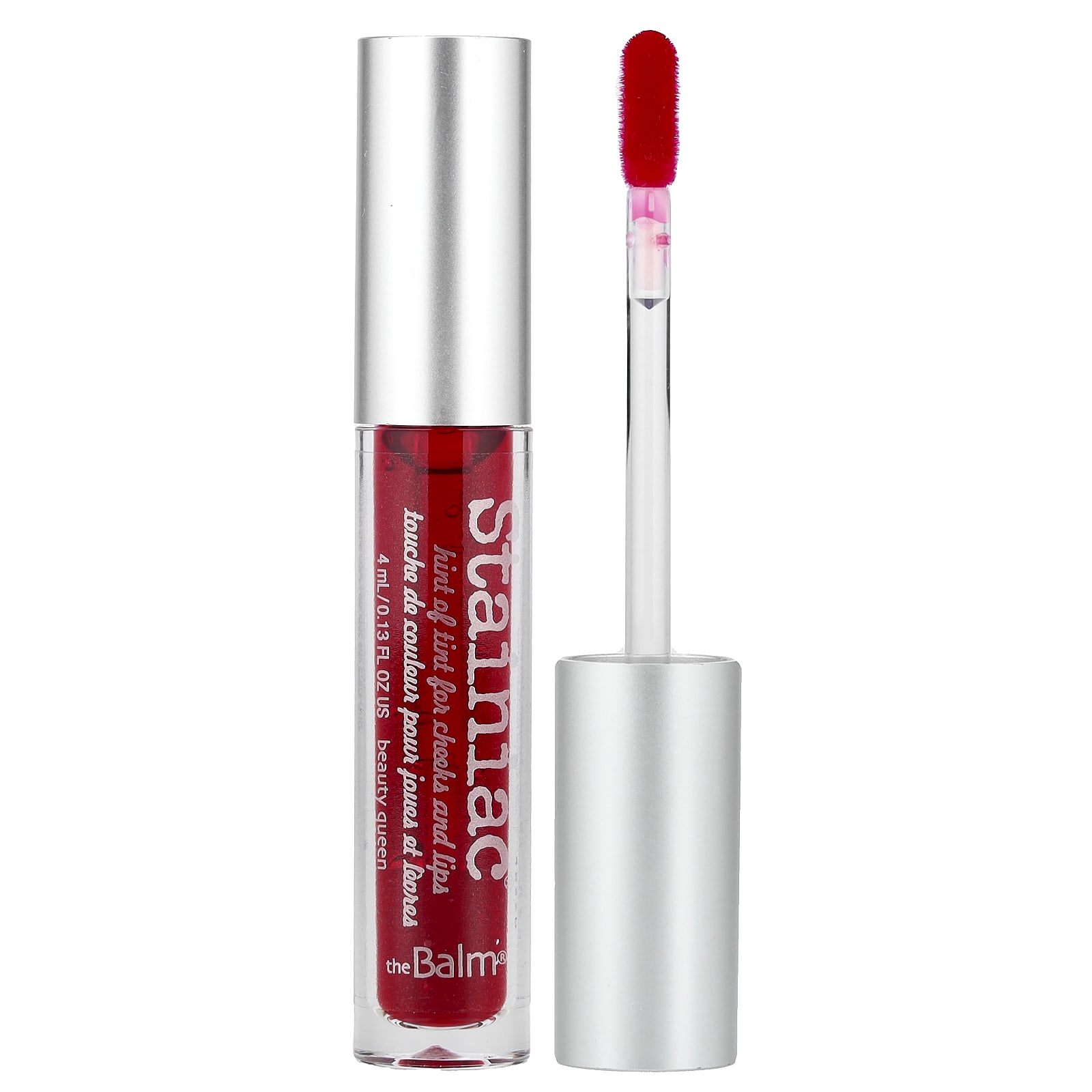 theBalm Cosmetics, Stainiac®, Lip & Cheek Stain, Beauty Queen, 4 ml (0.13 fl oz)
theBalm Cosmetics, Stainiac®, Lip & Cheek Stain, Beauty Queen, 4 ml (0.13 fl oz)