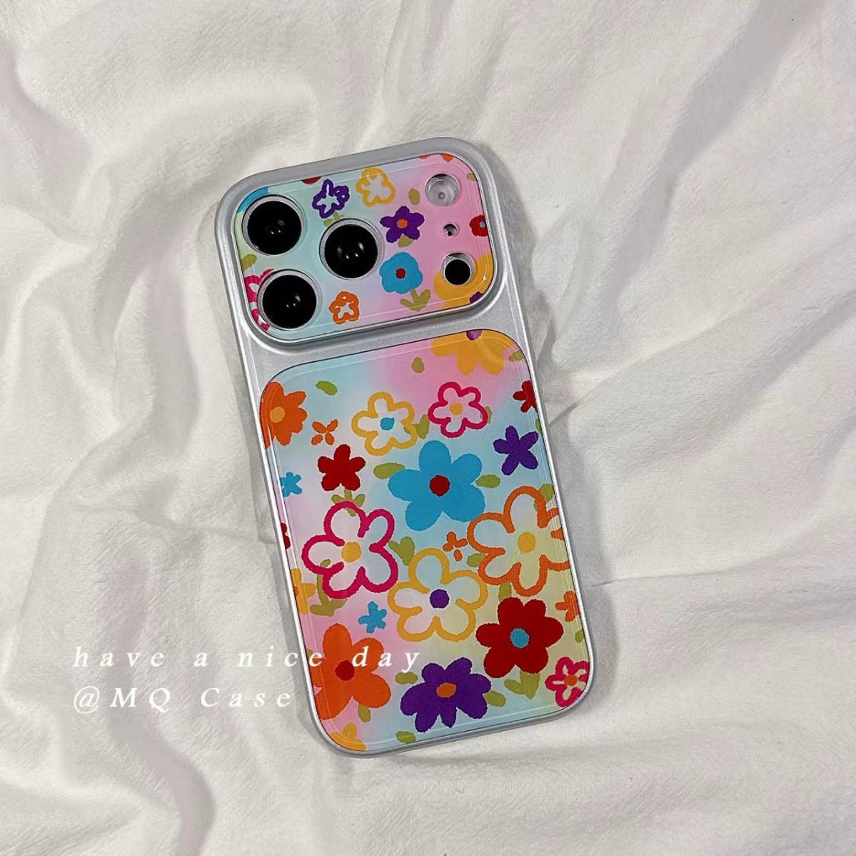 Dopamine Color Floral Electroplated Silicone Case for iPhone 16 Pro Max iPhone 16 Pro Max
Dopamine Color Floral Electroplated Silicone Case for iPhone 16 Pro Max iPhone 16 Pro Max