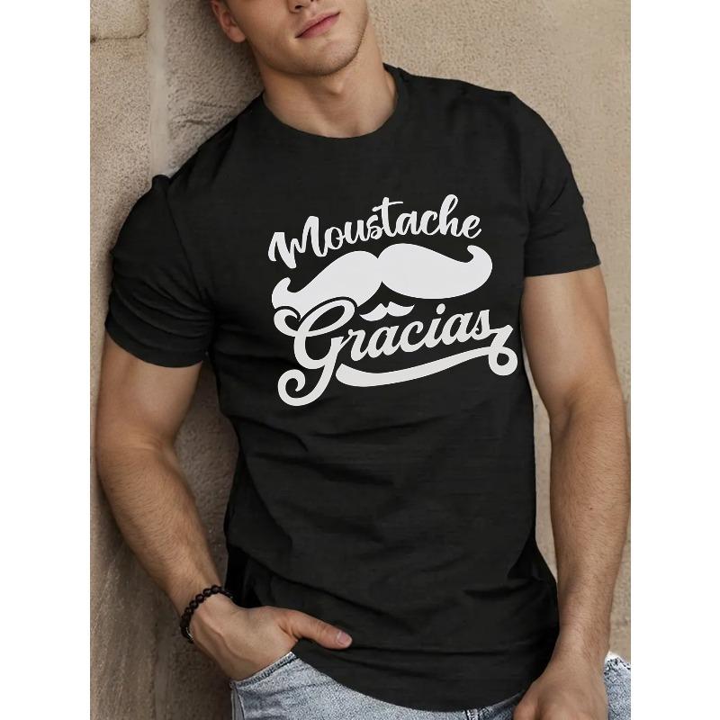 Men s T-Shirt - Spanish Text Print Short Sleeve Round Neck Casual Summer Top with Spanish Language, Machine Washable Suitable for Spanish Learners 4XL чорний
Men s T-Shirt - Spanish Text Print Short Sleeve Round Neck Casual Summer Top with Spanish Language, Machine Washable Suitable for Spanish Learners 4XL чорний