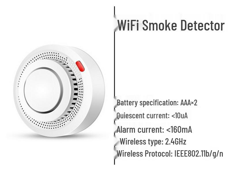 Сертифікований CE Бездротовий Детектор Димової Пожежі з Tuya WiFi Розумним Сенсором для Міжкордонної Торгівлі
Сертифікований CE Бездротовий Детектор Димової Пожежі з Tuya WiFi Розумним Сенсором для Міжкордонної Торгівлі