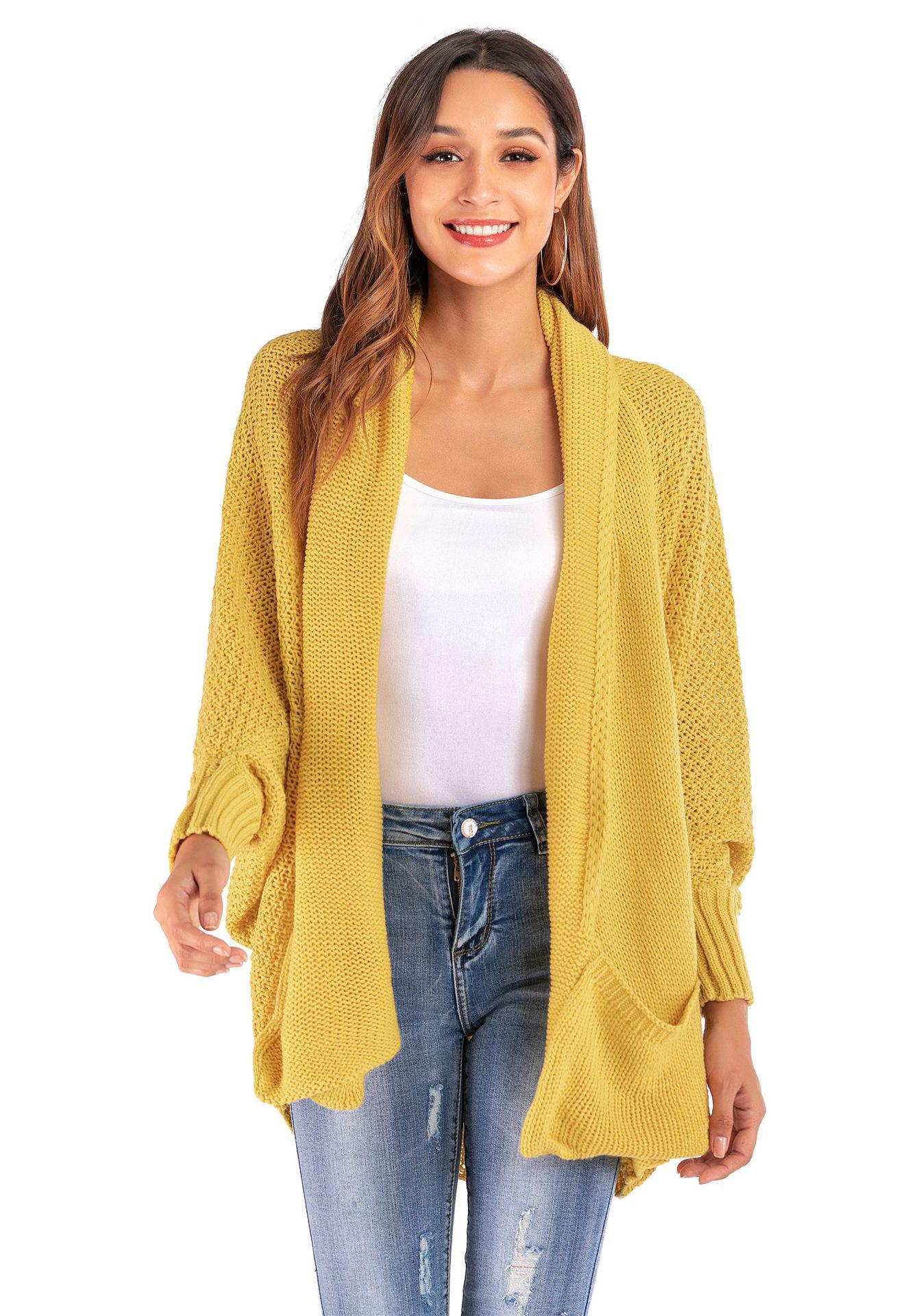 2026 Winter European & American Batwing Sleeve Knit Cardigan Sweater Coat S
2026 Winter European & American Batwing Sleeve Knit Cardigan Sweater Coat S