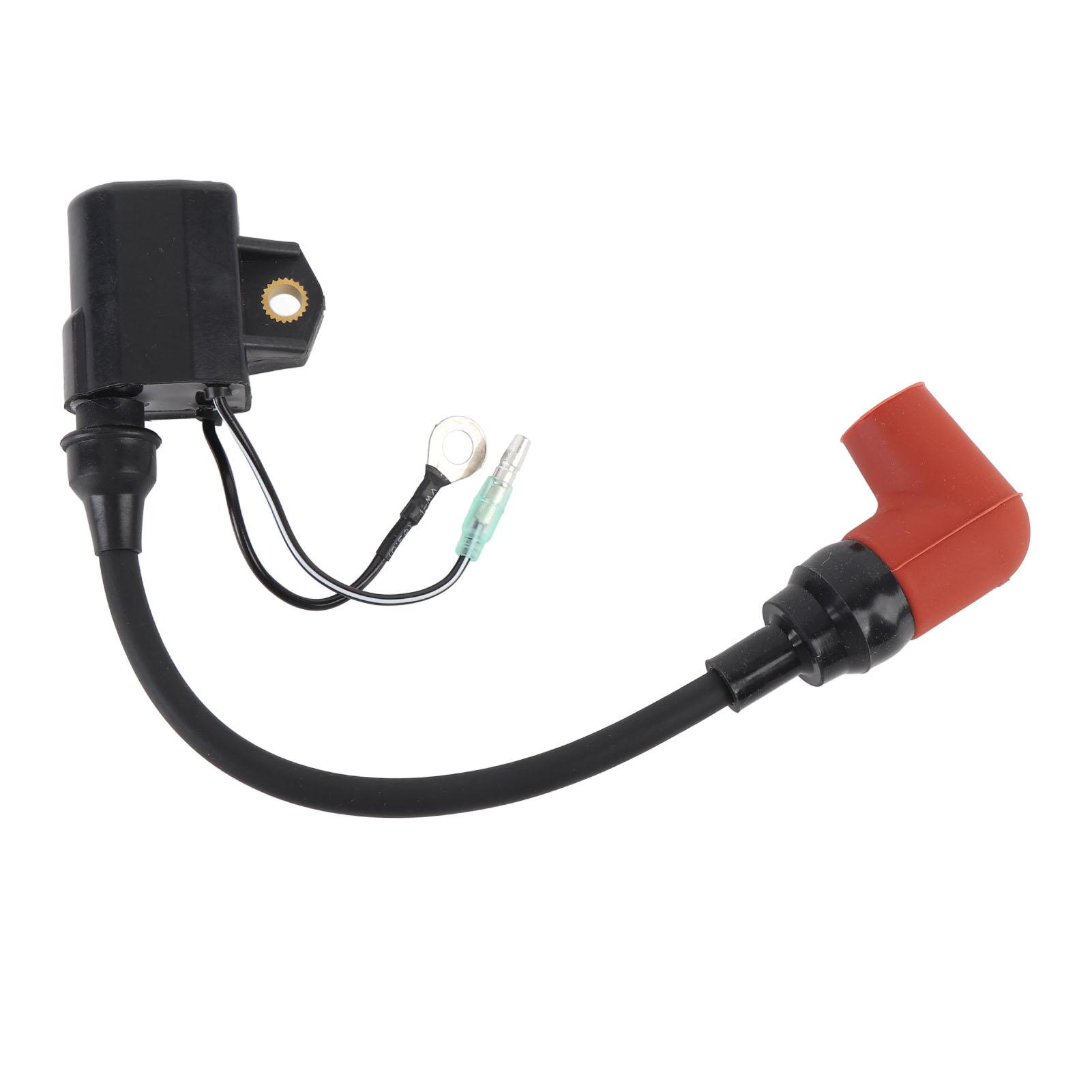 Outboard Ignition Coil 6H2 85570 00 High Performance Ignition Coil Assembly with Plug Cap
Outboard Ignition Coil 6H2 85570 00 High Performance Ignition Coil Assembly with Plug Cap