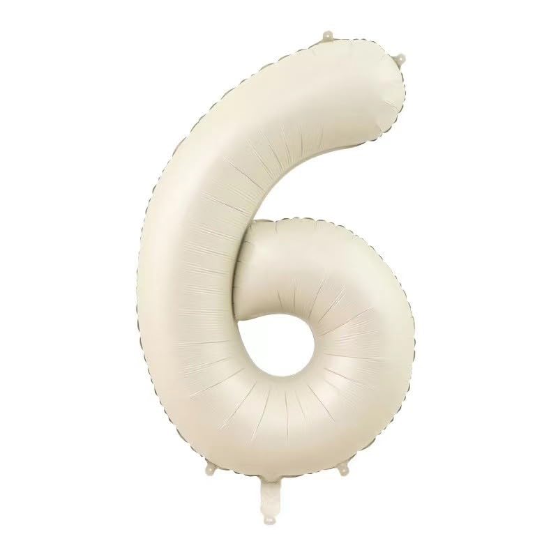 Number Balloon 32-inch 70cm Cream Beige Balloon with Straw for Birthday Photography Party Celebration Anniversary Home Studio Muted Colors (6)
Number Balloon 32-inch 70cm Cream Beige Balloon with Straw for Birthday Photography Party Celebration Anniversary Home Studio Muted Colors (6)
