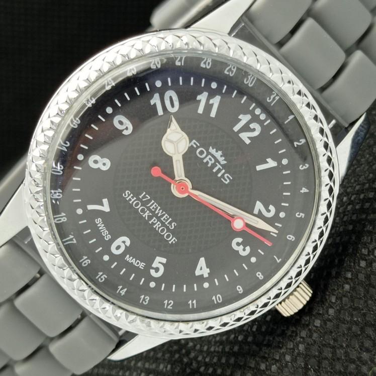 REFURBISHED FORTIS WINDING SWISS MENS WRIST BLACK WATCH 622c-a416950-2 lot622c-a416950
REFURBISHED FORTIS WINDING SWISS MENS WRIST BLACK WATCH 622c-a416950-2 lot622c-a416950