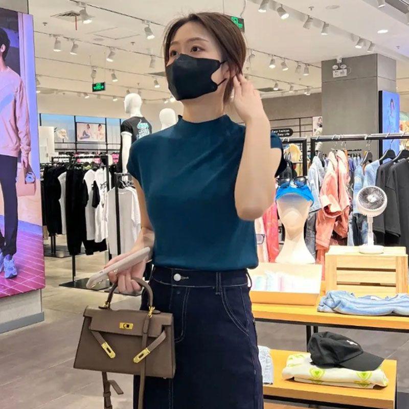Ice Silk Knit Short Sleeve Top & Denim Skirt Set - Women s 2026 Summer Slim Fit S (recommended for 75-90 jin)
Ice Silk Knit Short Sleeve Top & Denim Skirt Set - Women s 2026 Summer Slim Fit S (recommended for 75-90 jin)