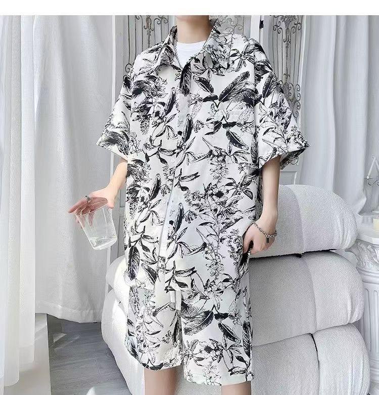 Retro Summer Short Sleeve Shirt Set - Youth Fashion & Breathable Design Medium
Retro Summer Short Sleeve Shirt Set - Youth Fashion & Breathable Design Medium