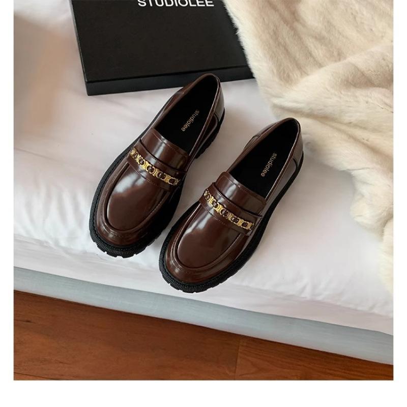 Туфли дорогая цепочка универсальные круглый носок толстый каблук толстая подошва на одной педали женские 40 коричневый
Туфли дорогая цепочка универсальные круглый носок толстый каблук толстая подошва на одной педали женские 40 коричневый