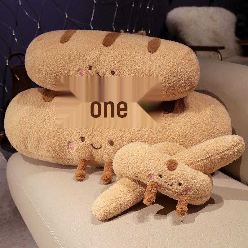 Cute Baguette Plush Pillow - Large Food Simulation Stuffed Toy & Bed Backrest 40*20cm (0.2kg)
Cute Baguette Plush Pillow - Large Food Simulation Stuffed Toy & Bed Backrest 40*20cm (0.2kg)