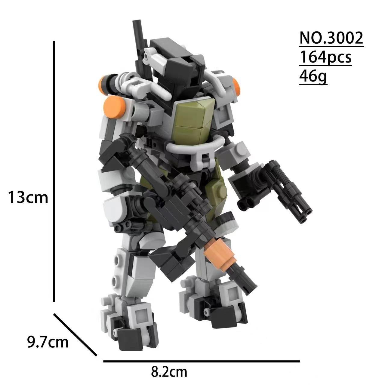 Skibidi Toilet MOC Abstract Robot Building Block Set Compatible With Titan Drill Robot Warrior Scale Model Block Bricks Toys Playsets
Skibidi Toilet MOC Abstract Robot Building Block Set Compatible With Titan Drill Robot Warrior Scale Model Block Bricks Toys Playsets