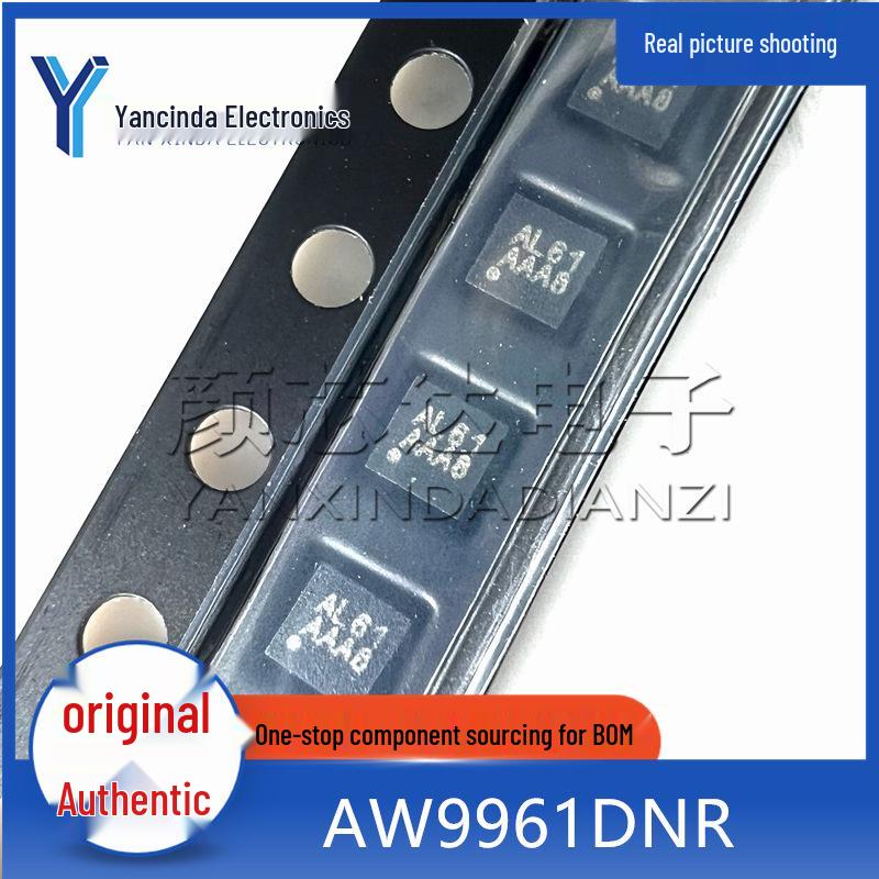 AW9961DNR Screen Print AL61 DFN-6 LED Driver IC
AW9961DNR Screen Print AL61 DFN-6 LED Driver IC