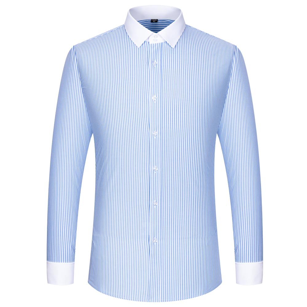 Men s Elegant French Cuff Shirt with Contrast Spread Collar - Striped Business Formal Long Sleeve Shirt 39 чорний
Men s Elegant French Cuff Shirt with Contrast Spread Collar - Striped Business Formal Long Sleeve Shirt 39 чорний