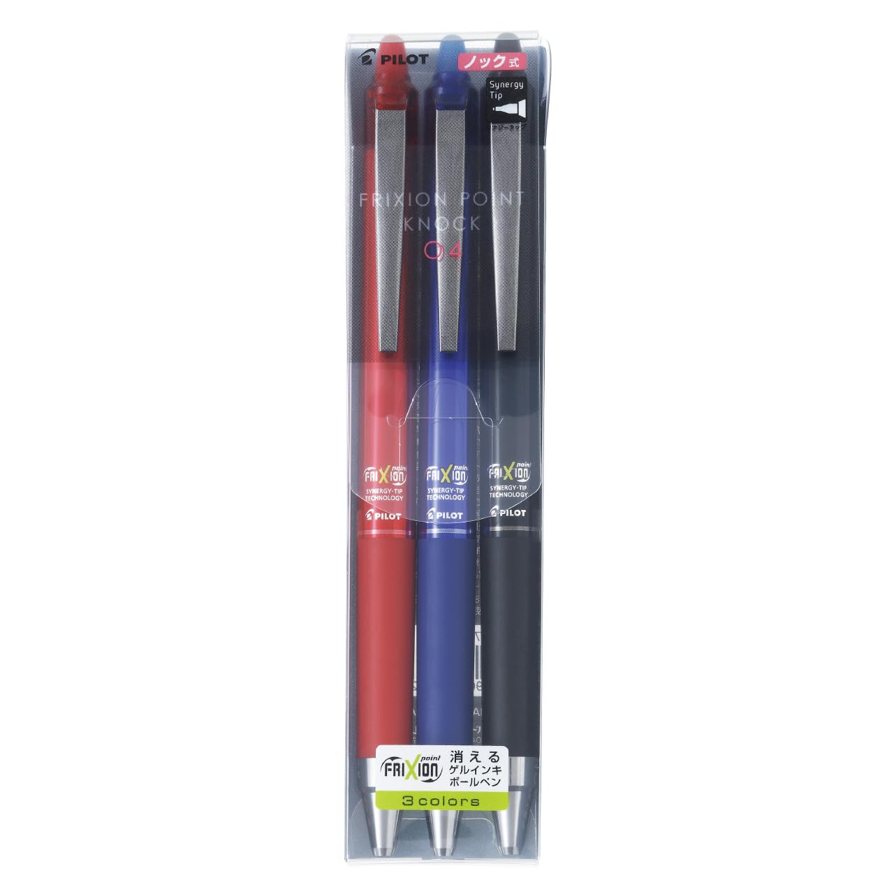 Pilot FriXion Point Knock Erasable Ballpoint 3 LFPK75S43C Pen, 0.4, Colors,
Pilot FriXion Point Knock Erasable Ballpoint 3 LFPK75S43C Pen, 0.4, Colors,