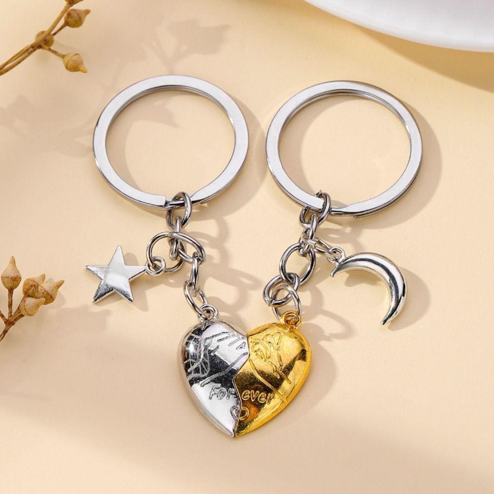 Multi-purpose Magnetic Heart Pendant Metal Love Couple Keychain Love Heart Key Ring Couple
Multi-purpose Magnetic Heart Pendant Metal Love Couple Keychain Love Heart Key Ring Couple