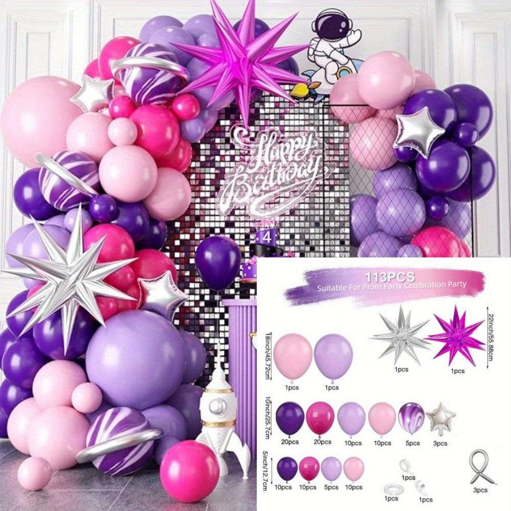 113PCS Explosive Star Balloon Garland Arch Set Wedding Birthday Party Anniversary Decoration Indoor and Outdoor Decoration Other
113PCS Explosive Star Balloon Garland Arch Set Wedding Birthday Party Anniversary Decoration Indoor and Outdoor Decoration Other