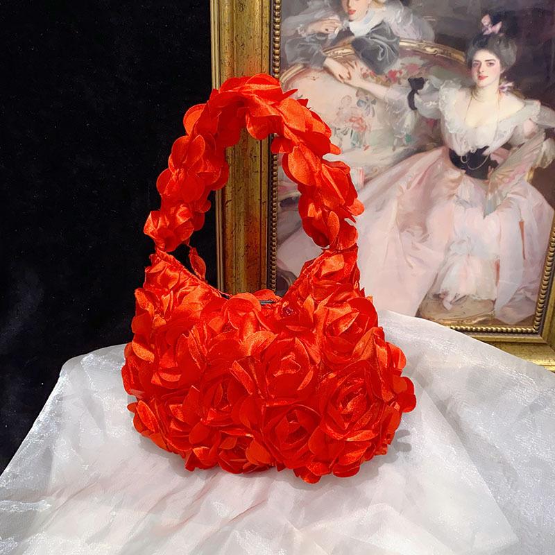 Flower Clutch Bag Elegant Evening Bag Delicate Ruffled Shoulder Bag for Dinner Party Dress
Flower Clutch Bag Elegant Evening Bag Delicate Ruffled Shoulder Bag for Dinner Party Dress
