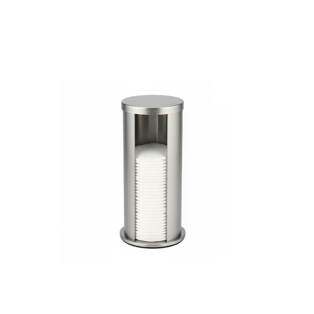 Stainless Steel Makeup Pad Dispenser & Towel Holder серебряный
Stainless Steel Makeup Pad Dispenser & Towel Holder серебряный