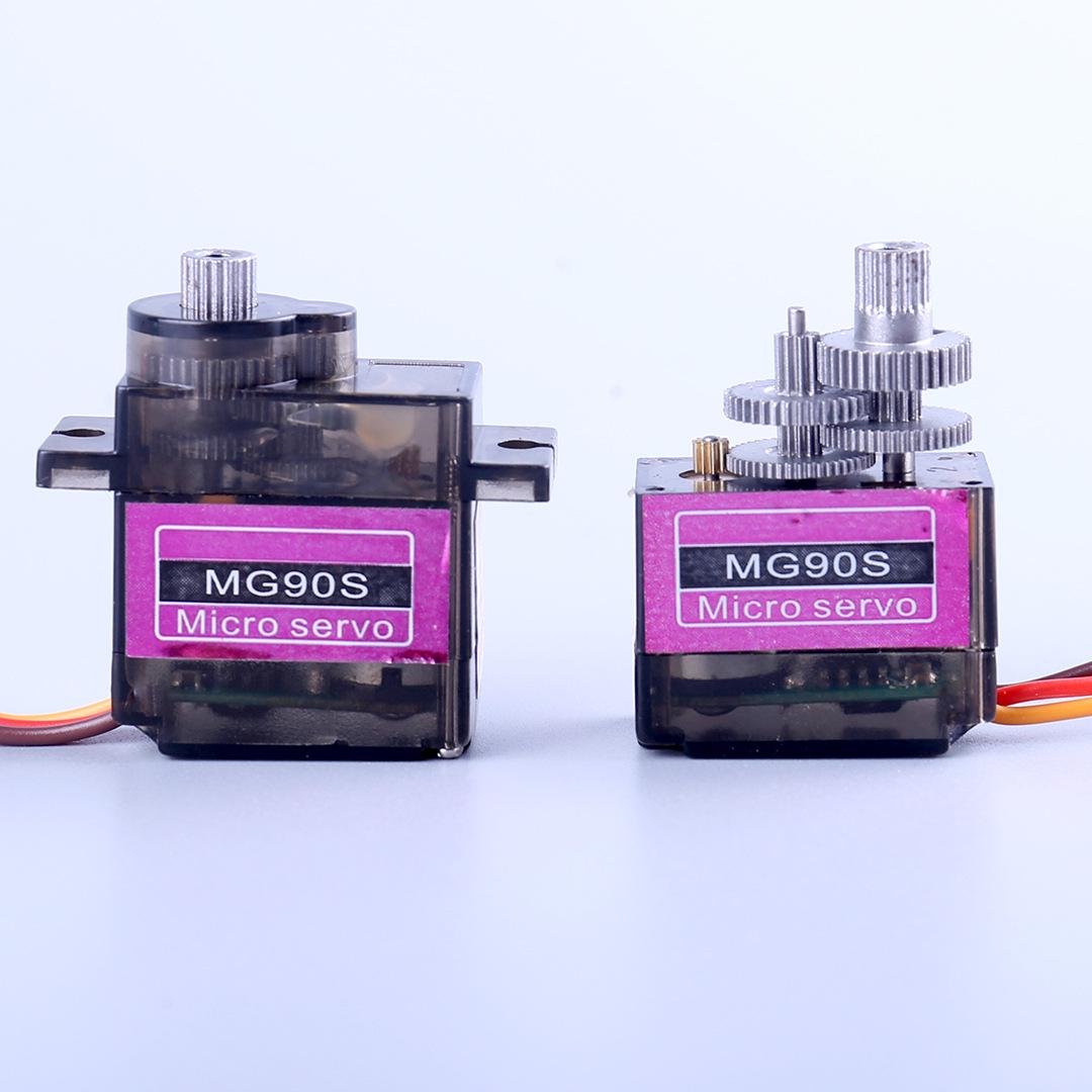 MG90S Full Metal Gear 14g Tilt Servo (Оновлений ES08MA, розмір 9 г) для моделей літаків
MG90S Full Metal Gear 14g Tilt Servo (Оновлений ES08MA, розмір 9 г) для моделей літаків