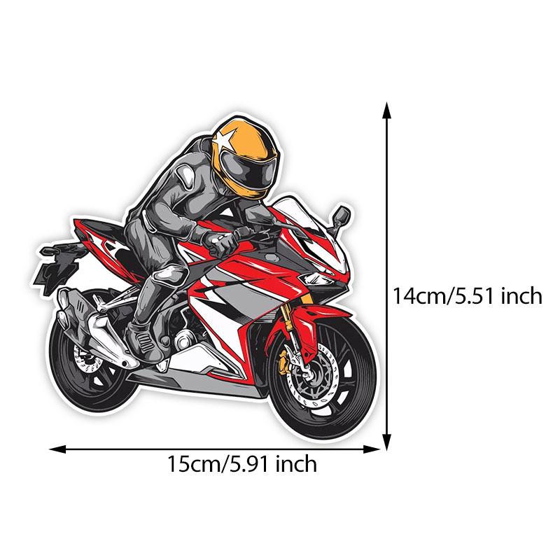 Children Driving Motorcycles Car Stickers Waterproof Vinyl Decals Auto Body Window Bumper Decor Motorcycle Helmet Stickers TM141 C-15cm Longest Side
Children Driving Motorcycles Car Stickers Waterproof Vinyl Decals Auto Body Window Bumper Decor Motorcycle Helmet Stickers TM141 C-15cm Longest Side