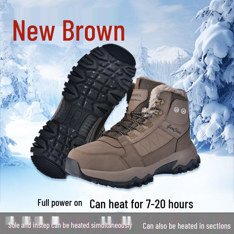 Електричні черевики з підігрівом - Унісекс Теплі Бавовняні Черевики для вулиці з підігрівом підйому стопи Size 44
Електричні черевики з підігрівом - Унісекс Теплі Бавовняні Черевики для вулиці з підігрівом підйому стопи Size 44