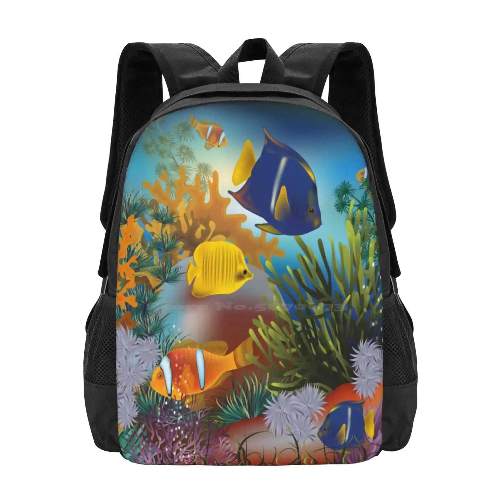 Tropical Marine Life Hot Sale Schoolbag Backpack Fashion Bags Marine Life Fish Sea Ocean Watercolour Watercolor Coral Nature OneSize
Tropical Marine Life Hot Sale Schoolbag Backpack Fashion Bags Marine Life Fish Sea Ocean Watercolour Watercolor Coral Nature OneSize