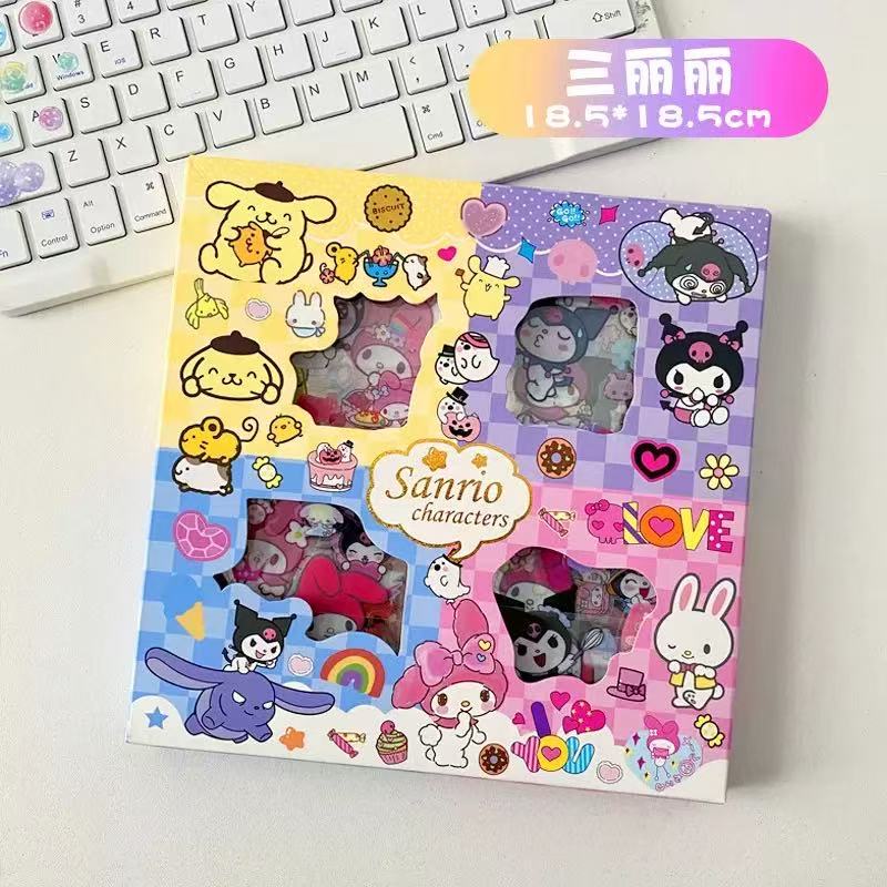 100Pcs Stickers Kids Girls Decals Toys Transparent My Melody Kuromi Waterproof Animation Sticker Birthday Gifts
100Pcs Stickers Kids Girls Decals Toys Transparent My Melody Kuromi Waterproof Animation Sticker Birthday Gifts