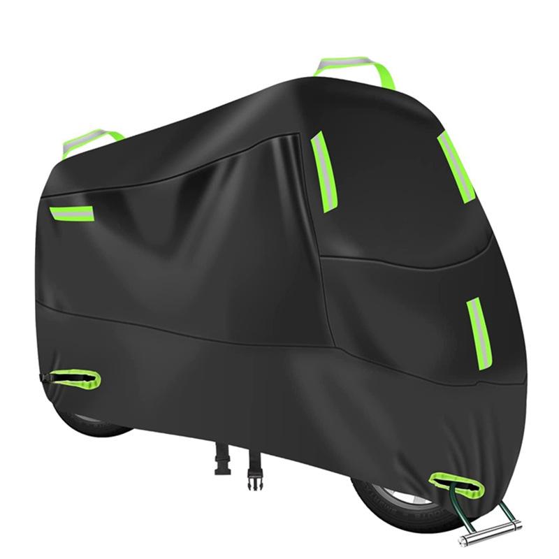 210D Waterproof Sunproof Motorcycle Cover with Reflective Strip M
210D Waterproof Sunproof Motorcycle Cover with Reflective Strip M