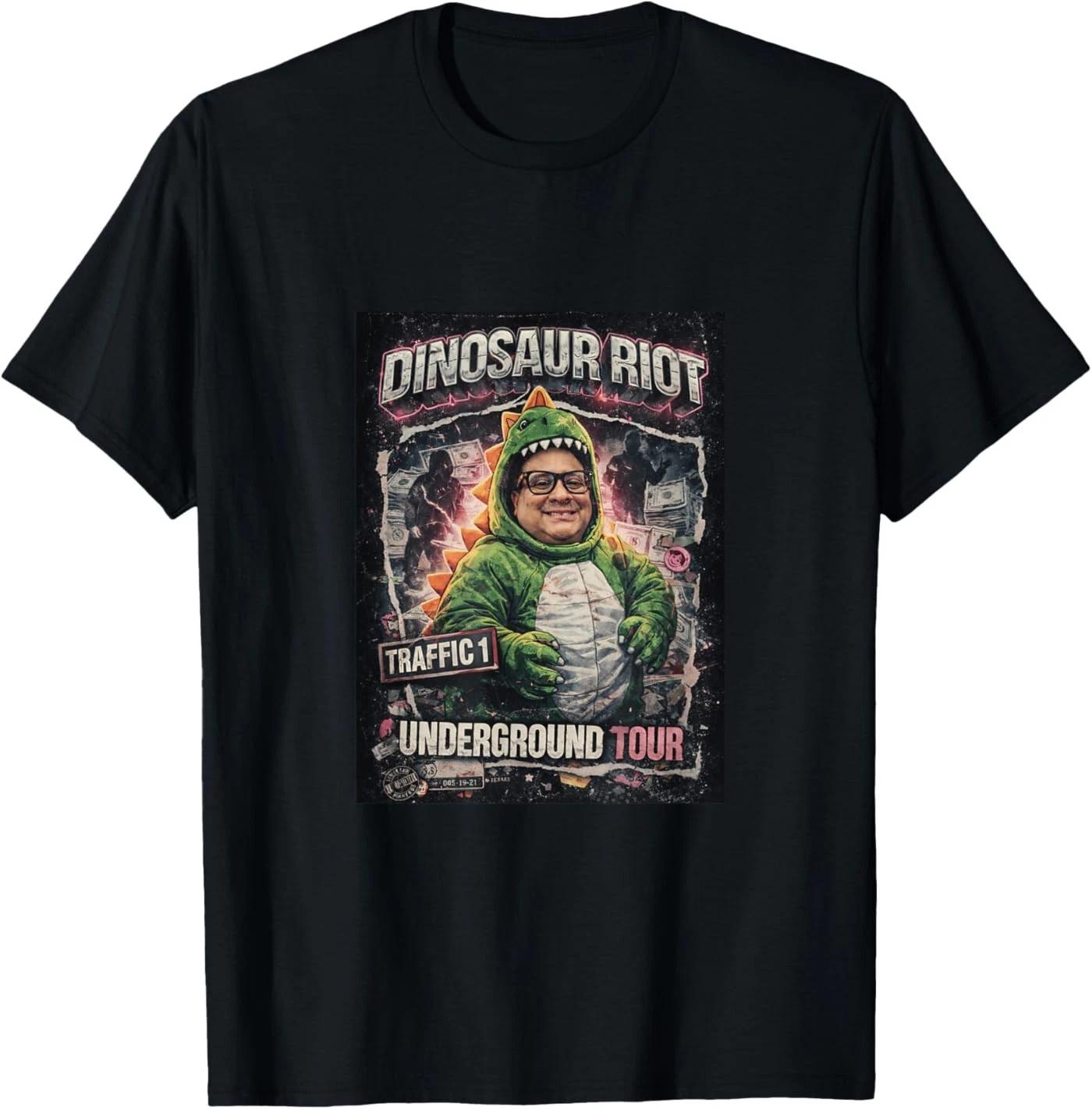 Traffic1 Pop-Punk Dinosaur Riot Graphic Tee Unisex T-Shirt S
Traffic1 Pop-Punk Dinosaur Riot Graphic Tee Unisex T-Shirt S