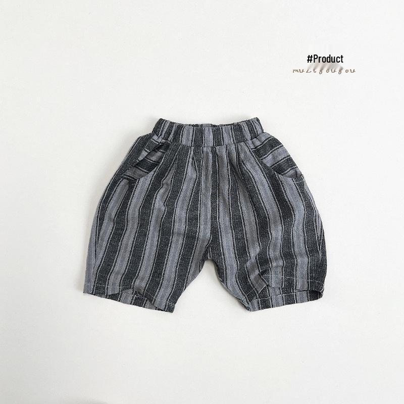 Детские летние шорты из хлопка и льна в японском стиле – Дышащие, повседневные брюки для мальчиков и девочек 90cm чёрный
Детские летние шорты из хлопка и льна в японском стиле – Дышащие, повседневные брюки для мальчиков и девочек 90cm чёрный