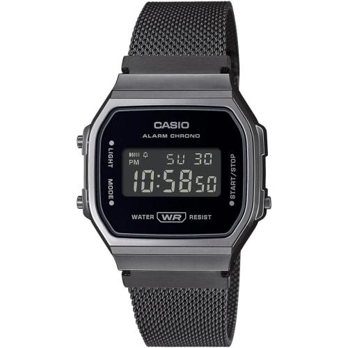 Часы Casio Digital Standard A168WEMB-1B мужские женские детские сетчатый металлический ремешок черные Overseas модель
Часы Casio Digital Standard A168WEMB-1B мужские женские детские сетчатый металлический ремешок черные Overseas модель