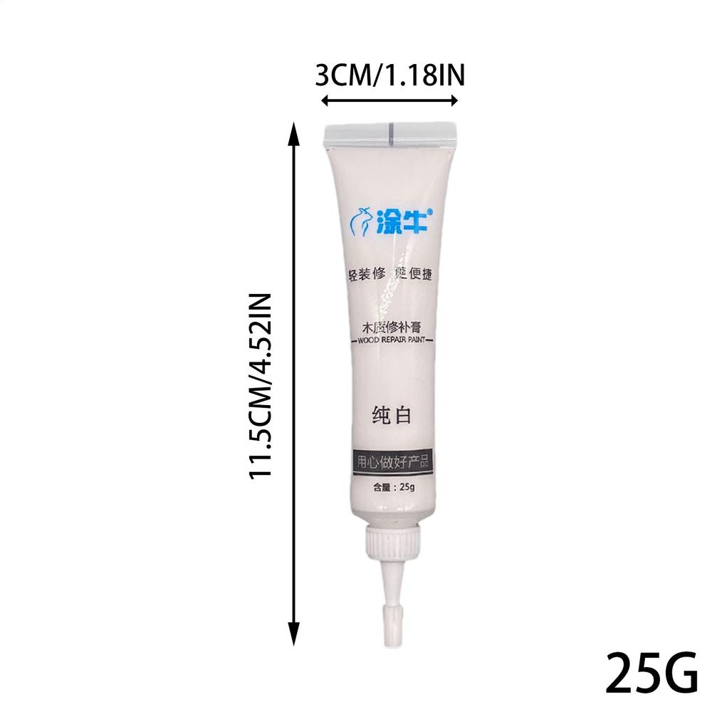 25g Wood Furniture Refinishing Paste Wood Floor Scratch Repair Marker Furniture Scratch Restore Repair Filler Wax білий
25g Wood Furniture Refinishing Paste Wood Floor Scratch Repair Marker Furniture Scratch Restore Repair Filler Wax білий