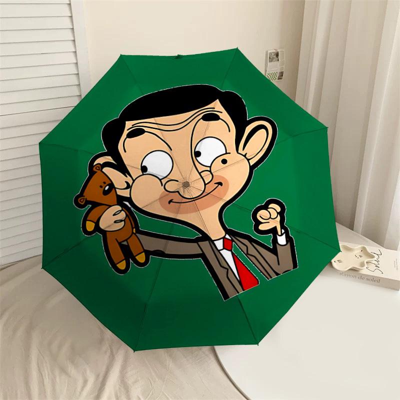 1PC Mr. Bean bear Umbrella-8-Rib Reinforced, Automatic Open, Lightweight & Durable, Cute Fashion Accessory for Outdoor-P110
1PC Mr. Bean bear Umbrella-8-Rib Reinforced, Automatic Open, Lightweight & Durable, Cute Fashion Accessory for Outdoor-P110
