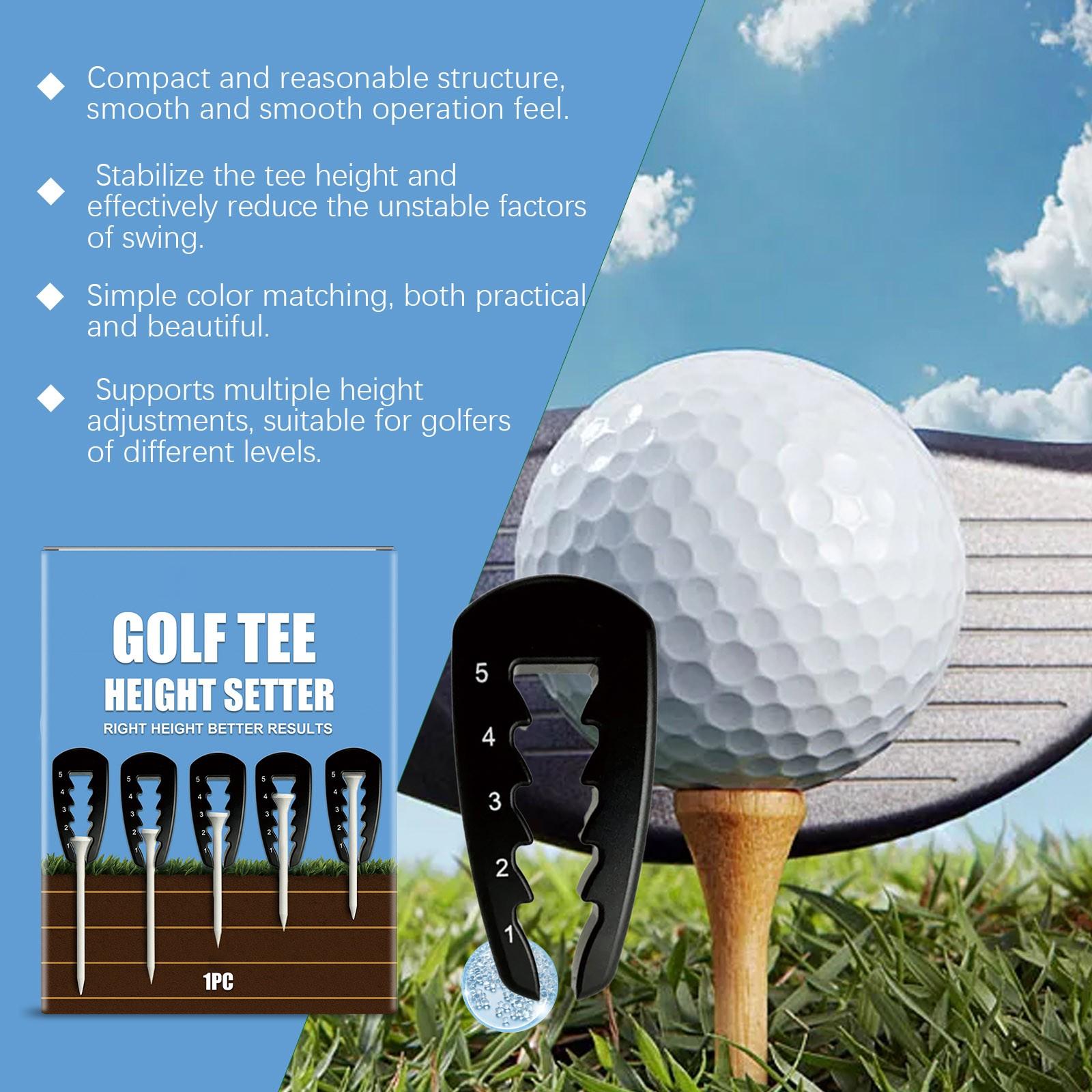 Golf Pin Adjuster, Tee Height Auxiliary Tool, Plastic Accessory, Portable Practice Auxiliary Tool One Size
Golf Pin Adjuster, Tee Height Auxiliary Tool, Plastic Accessory, Portable Practice Auxiliary Tool One Size