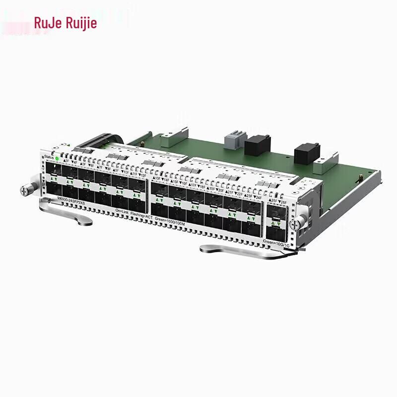 Ruijie M6000-16SFP8GT2XS Switch Card
Ruijie M6000-16SFP8GT2XS Switch Card