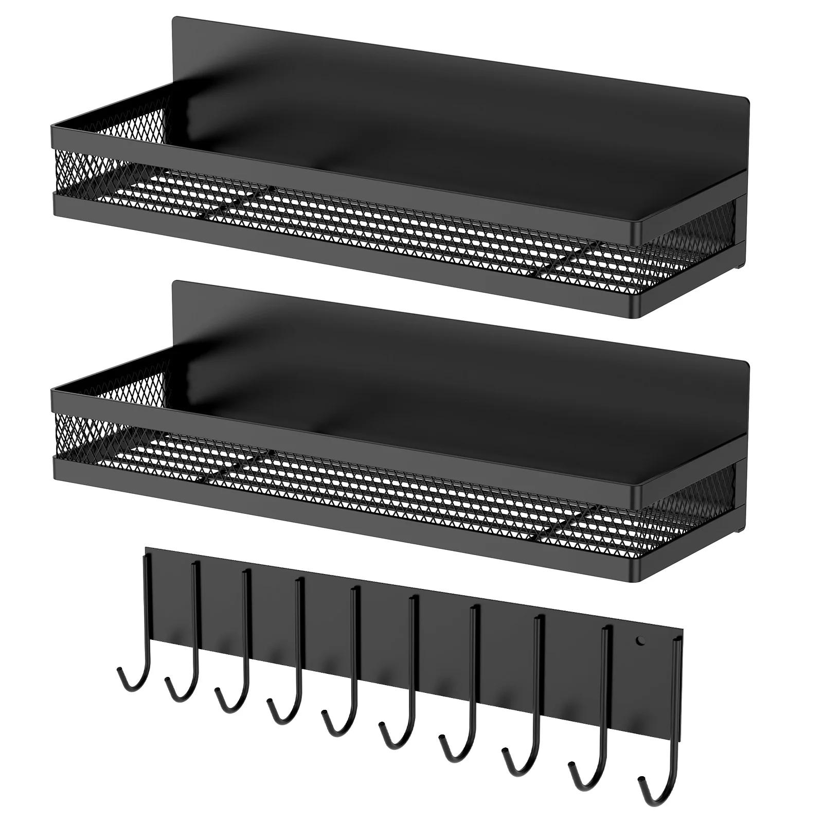 Магнитная полка для холодильника, стойка для хранения специй, многофункциональная вешалка с крючками, органайзер для приправ для кухни и гостиной
Магнитная полка для холодильника, стойка для хранения специй, многофункциональная вешалка с крючками, органайзер для приправ для кухни и гостиной