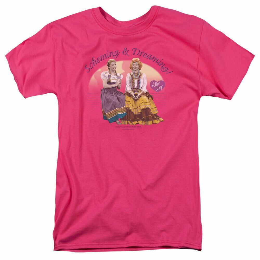 26 I Love Lucy Scheming & Dreaming T Shirt Mens Licensed Classic TV Show Hot Pink Unisex T-Shirt XXXXL
26 I Love Lucy Scheming & Dreaming T Shirt Mens Licensed Classic TV Show Hot Pink Unisex T-Shirt XXXXL