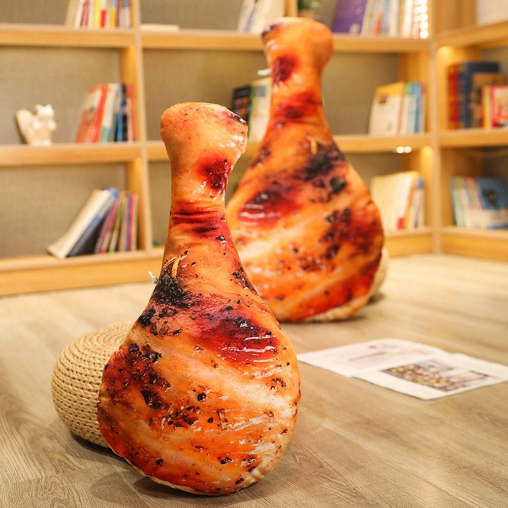 Lifelike Simulation Food Pig Trotter Plush Toys Chicken Leg Toy Stuffed Toys Chicken Pillow Cushion
Lifelike Simulation Food Pig Trotter Plush Toys Chicken Leg Toy Stuffed Toys Chicken Pillow Cushion