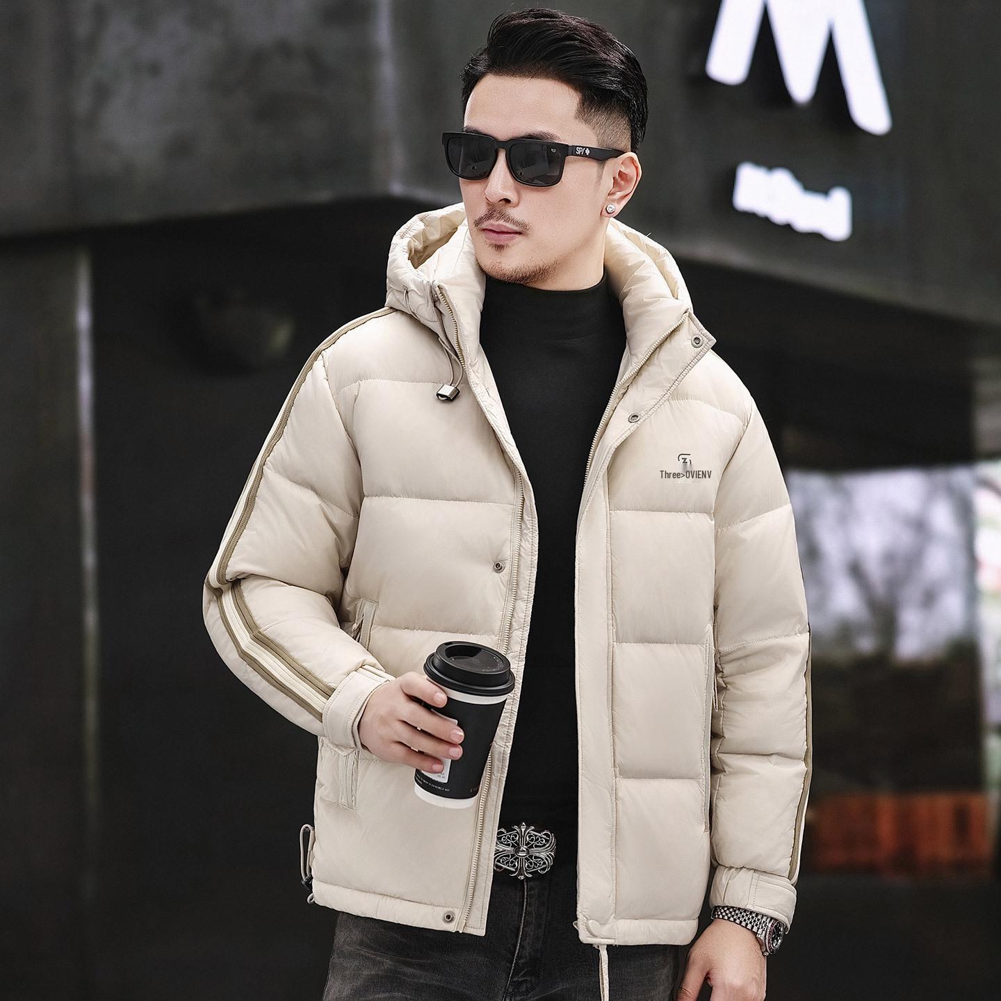 2025 Winter Men s Hooded Fashion Casual Down Jacket - White Duck Down 180 бежевий
2025 Winter Men s Hooded Fashion Casual Down Jacket - White Duck Down 180 бежевий