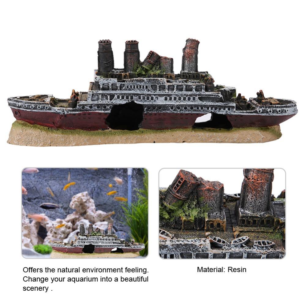 Pirate Ship Design Shipwreck Decorations Lost Wrecked Boat Fish Tank Decor Decorative Display
Pirate Ship Design Shipwreck Decorations Lost Wrecked Boat Fish Tank Decor Decorative Display