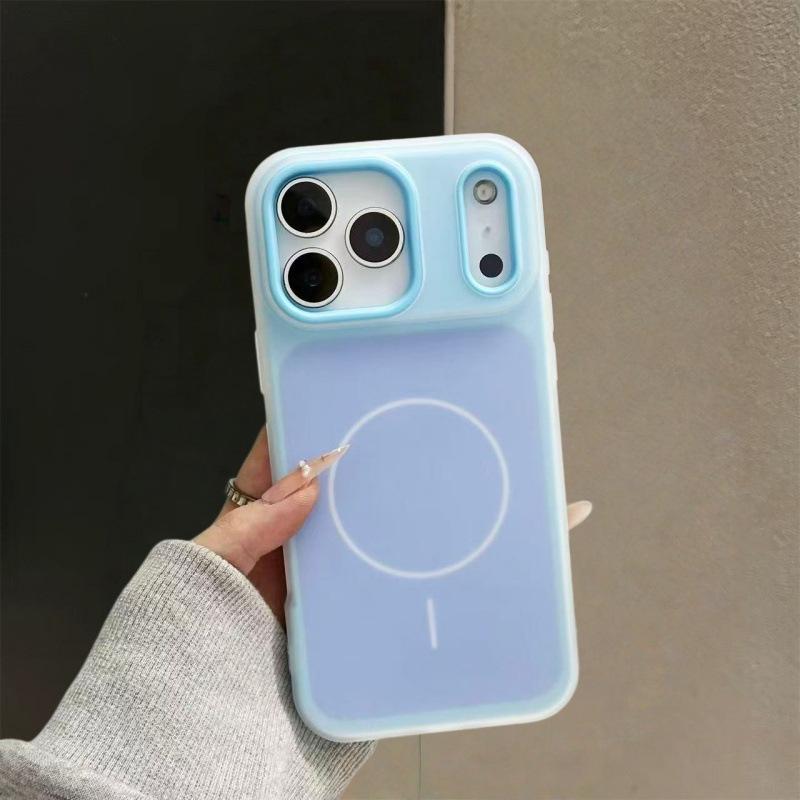 Magnetic Two-Color Jelly Case for iPhone 17 Pro, 16 Pro, and 15 Pro 16 Pro небо синє кольору
Magnetic Two-Color Jelly Case for iPhone 17 Pro, 16 Pro, and 15 Pro 16 Pro небо синє кольору