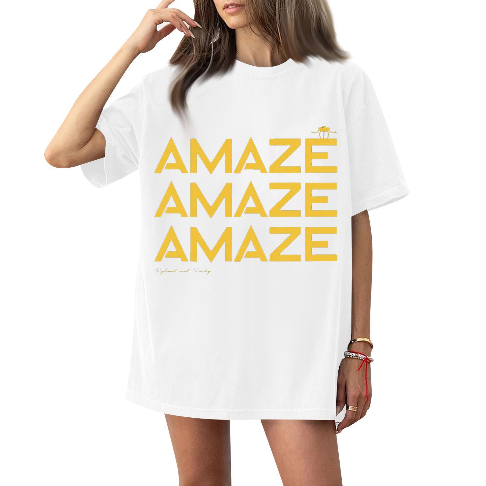 Women s round-neck casual printed short-sleeved T-shirt top XL
Women s round-neck casual printed short-sleeved T-shirt top XL