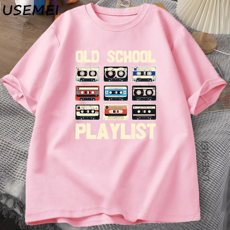 Cassette Tape Music Old School T-shirt Playlist Digital Tshirt Cotton Short Sleeves Round Neck Tee Shirt Summer Tees O-neck M рожевий
Cassette Tape Music Old School T-shirt Playlist Digital Tshirt Cotton Short Sleeves Round Neck Tee Shirt Summer Tees O-neck M рожевий