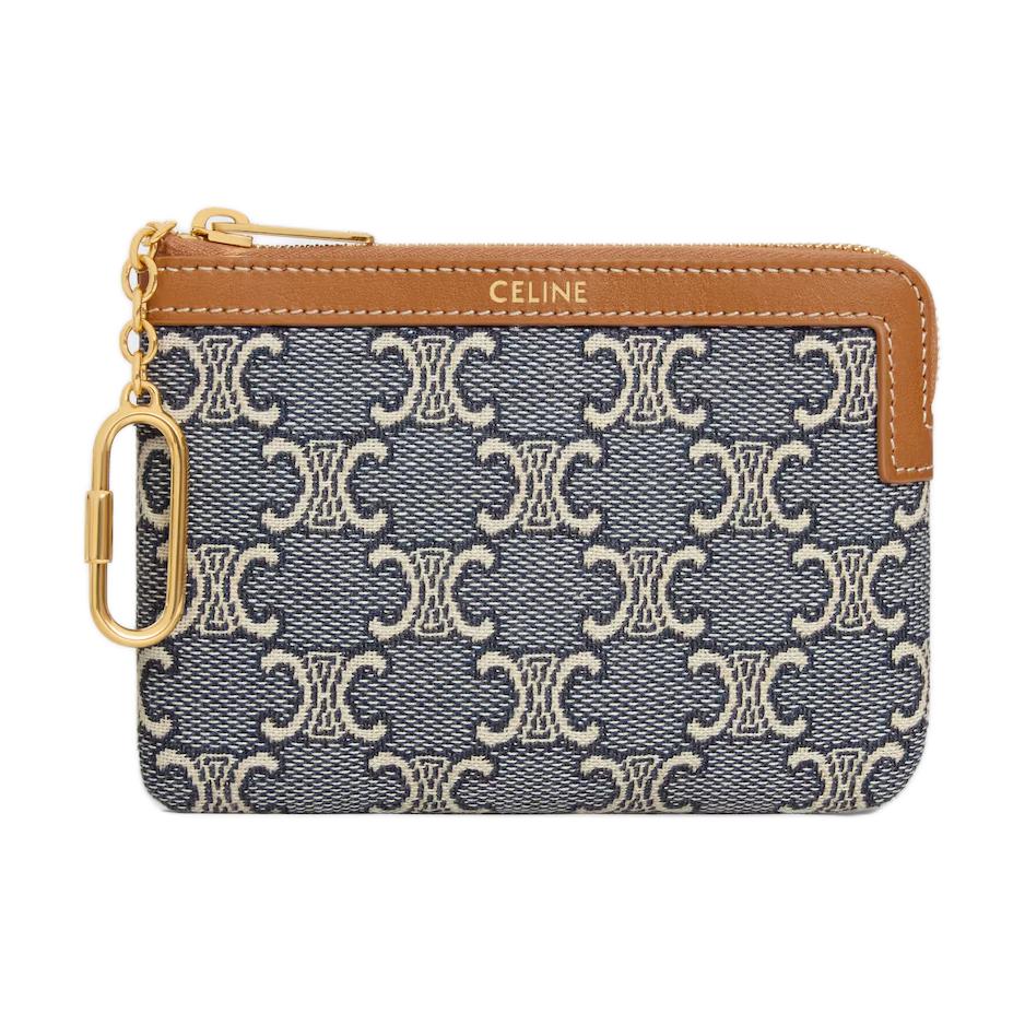 Celine Triomphe Wallet Women Wallets Navy-Blue Beige 10C662GX5-07PM Basic Set (Bag+Dust Bag)
Celine Triomphe Wallet Women Wallets Navy-Blue Beige 10C662GX5-07PM Basic Set (Bag+Dust Bag)