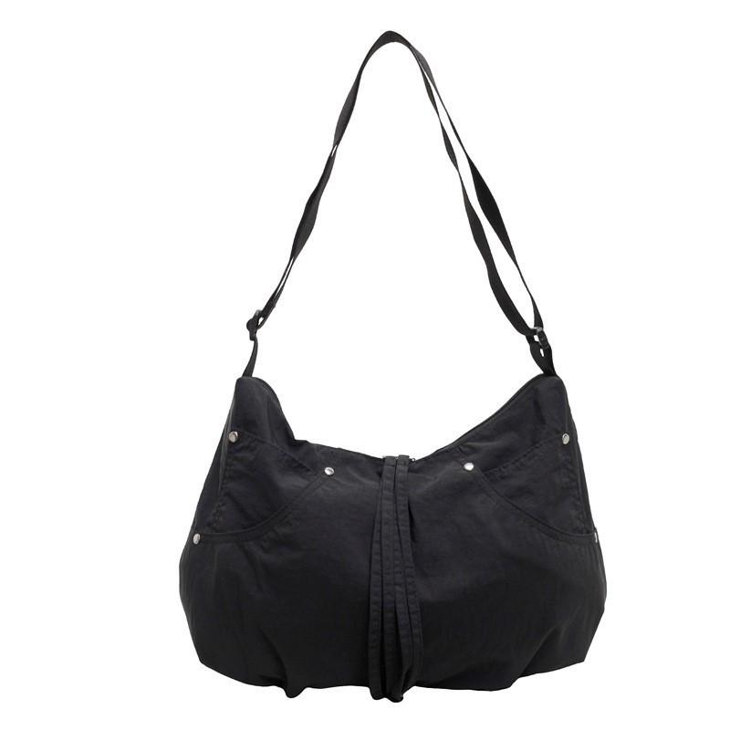 Japanese Casual Artistic Shoulder Bag Women s New Pure Color Commuter Cross-body Light Large-capacity Handbag one size чорний
Japanese Casual Artistic Shoulder Bag Women s New Pure Color Commuter Cross-body Light Large-capacity Handbag one size чорний