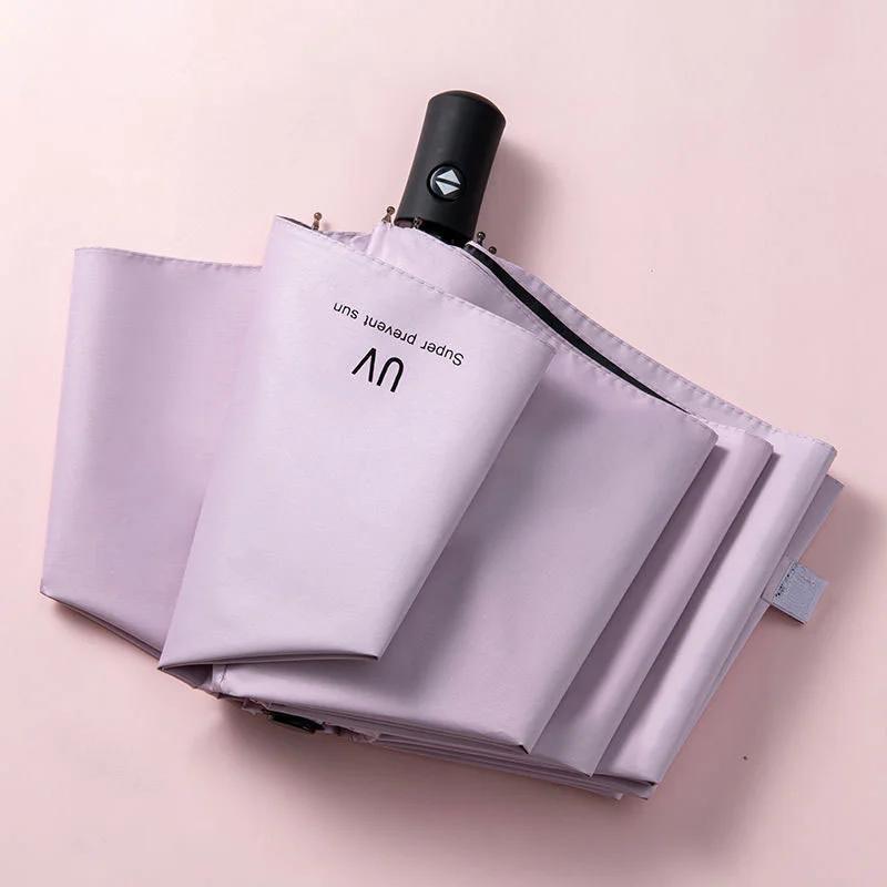 Автоматический зонт от дождя и солнца с черным покрытием, анти-УФ-зонт, 3 складных ветрозащитных авто, роскошный большой ветрозащитный зонт для женщин и мужчин, 8 ребер
Автоматический зонт от дождя и солнца с черным покрытием, анти-УФ-зонт, 3 складных ветрозащитных авто, роскошный большой ветрозащитный зонт для женщин и мужчин, 8 ребер