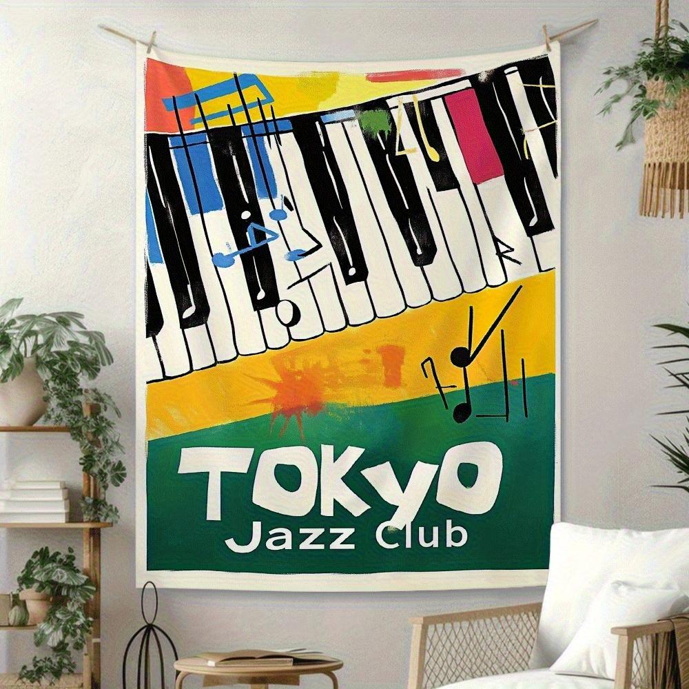 Tokyo Jazz Club Digital printing polyester wall tapestry suitable for use in living rooms bedrooms offices bars and party 74x94cm(29x37in)
Tokyo Jazz Club Digital printing polyester wall tapestry suitable for use in living rooms bedrooms offices bars and party 74x94cm(29x37in)