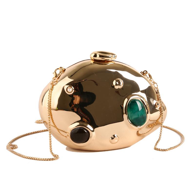 Mini Shell-Shaped Clutch Bags For Women Luxury Designer Handbags Purses 2026 New In Metallic Inlaid Imitation Gemstones Shoulder золотой
Mini Shell-Shaped Clutch Bags For Women Luxury Designer Handbags Purses 2026 New In Metallic Inlaid Imitation Gemstones Shoulder золотой